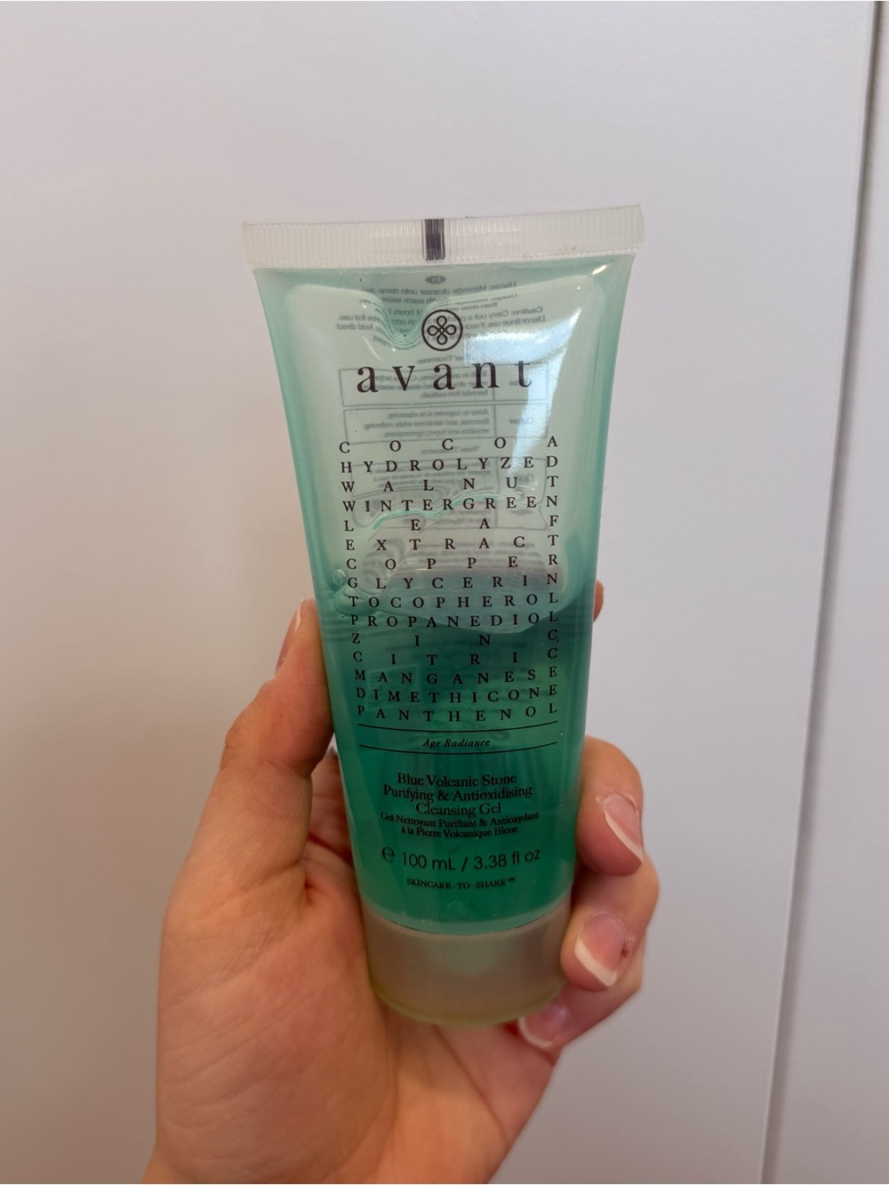 Avant- cleanser